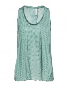 Майка Souvenir, серо-зеленый