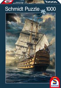 Шмидт, пазл "Паруса вверх", 1000 шт. Schmidt
