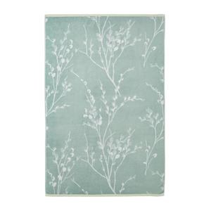 Банное полотенце Кошка Ива Утиное яйцо LAURA ASHLEY, белый/зеленый