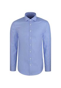 SEIDENSTICKER Деловая рубашка приталенного кроя Slim fit 'Smart Classics' в синем цвете