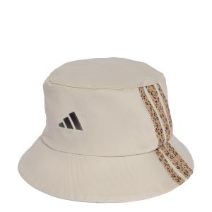 Спортивная шапка ADIDAS SPORTSWEAR Sportswear 3-Stripes Leopard Graphic Bucket, бежевый/песочный