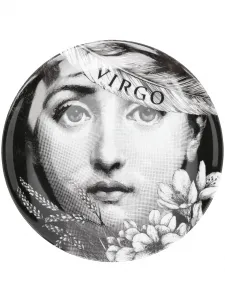 Настенный декор tema e variazioni n.353 virgo, 3х27 см, Fornasetti, черный