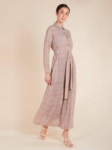 Геометрическое макси-платье yamane Aab, разноцветный