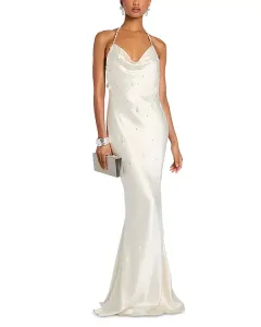 Платье, украшенное узорами Тувы Retrofete, белый