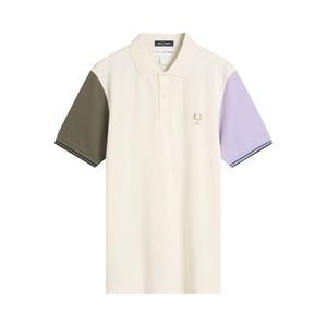 Поло Comme des Garçons SHIRT Color Blocked Polo, White