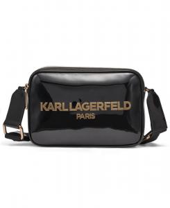 Маленькая сумка через плечо Maybelle KARL LAGERFELD PARIS, Black/gold