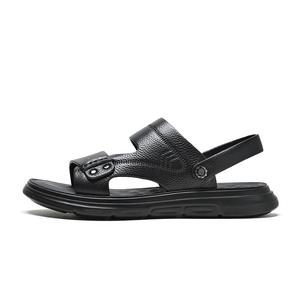 Пляжные шлепанцы мужские Wolves • Family QUNLANGSHIJIA, черный