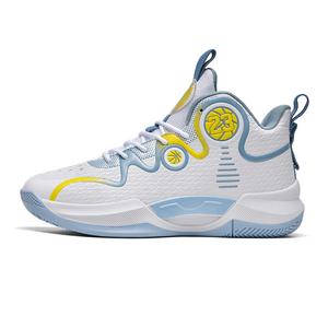 MUSNODO Амортизирующие нескользящие и износостойкие баскетбольные кроссовки Unisex White Black - White Gray, цвет White Gray