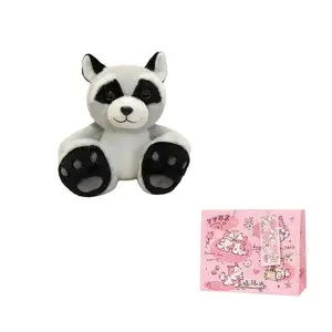 Плюшевая кукла Big Foot Animal Collection высотой 23 см Tak Bebe, Panda