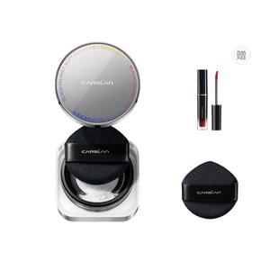 Carslan Черная магнитная рассыпчатая пудра для фиксации макияжа, выравнивающая тон кожи, матовая, стойкая, контролирующая жирный блеск, натуральная, 8г