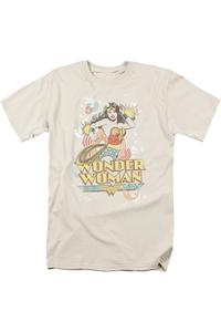 Футболка с коротким рукавом для взрослых DC Comics Strength Gildan, кремовый