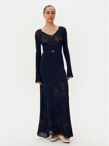 Облегающее трикотажное платье 251TP3240 Twinset, синий