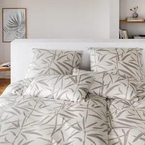 Элегантный комплект постельного белья, трикотаж Мако, цвет Сладкая трава, бежевый, размер 155х220+80х80 Elegante