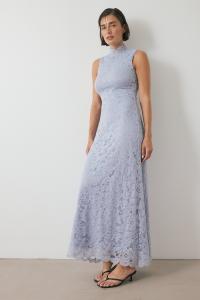 Платье NA-KD Maxi dress, Light Blue/Blue