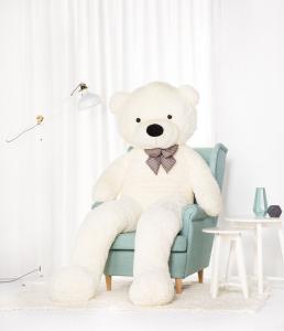 Gustaw Teddy Bear, Большой плюшевый мишка Classico, белый, 190 см Miś Gustaw