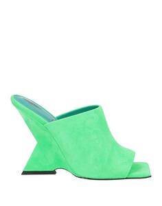 Сандалии The Attico, зеленый