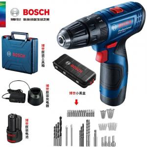 Дрель электрическая Bosch GSB120 + сверла, аккумулятор, зарядное устройство