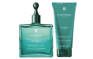 Fulvdeya размер 1 набор эфирное масло + шампунь и кондиционер revitalizing успокаивающий для кожи головы Rene Furterer