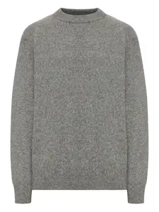 Свитер с круглым вырезом Roberto Collina, серый