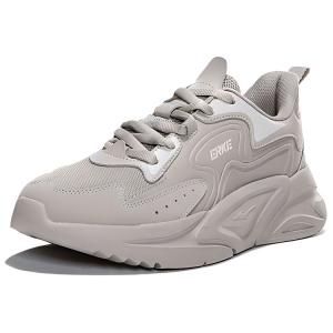 Легкие амортизирующие низкие повседневные кроссовки для бега, женские, серые Erke, Ironman Gray
