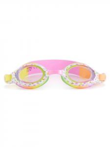 Детские плавательные очки, с рисунком в виде фиолетовых звезд, 100% силикон, без латекса, для детей от 3 лет Aqua2ude