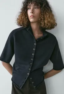 Кардиган с коротким рукавом Massimo Dutti, Dark Blue