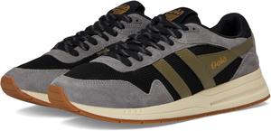 Кроссовки Gola Men's Delta Chambray, черный/хаки