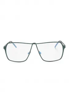 Очки Wayne в геометричной оправе Veronika Wildgruber, зеленый