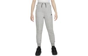 Детские вязаные спортивные штаны Nike, светло-серый