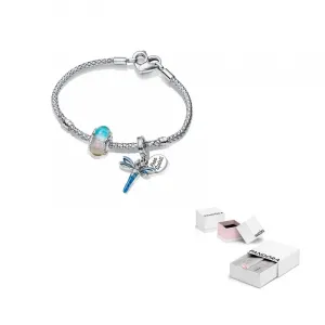 Pandora Серебряный браслет 925 пробы для женщин Silver