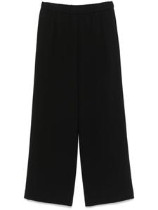 ASPESI креповые брюки с эластичным поясом, черный