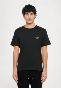 Футболка с рисунком «рыбья кость» - базовая футболка Rag & Bone, Black