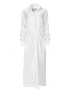 Макси-рубашка-платье Endless Kiss Moos Studio, белый