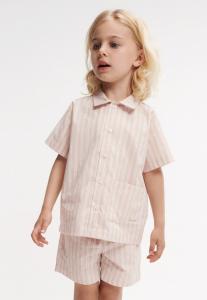 Рубашка LEONA STRIPE UNISEX SET Liewood, розовый