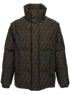 Пуховик FF FENDI, коричневый