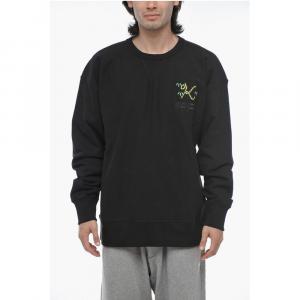 Толстовка CREST большого размера с вышитым логотипом Kenzo, Black