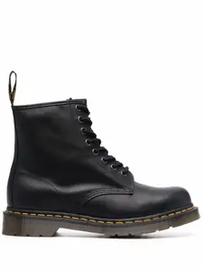 Мужские ботинки Dr. Martens на шнуровке кожаные, черный