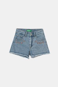 Детские джинсовые шорты United Colors Of Benetton, синий