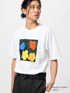 Футболка UT NY Pop Art (Andy Warhol) Uniqlo, 00 white