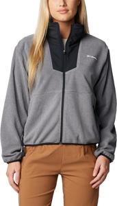 Columbia женская флисовая куртка Sequoia Grove с молнией, City Grey Heather/Black