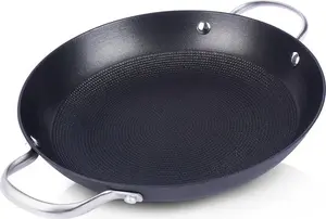 Чугунная сковорода с антипригарным покрытием для удобства приготовления пищи Nava
