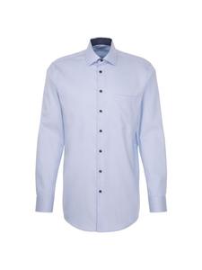 Рубашка Seidensticker Business Kent Patch5, голубой