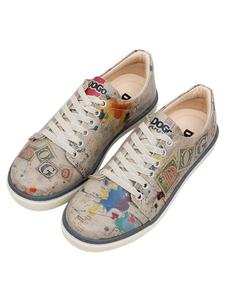 Кроссовки на шнуровке Dogo, натуральный