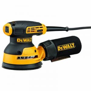 Эксцентриковая песочная мельница Dewalt DWE6423-A9 входная мощность 280 Вт