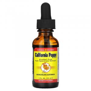 Natural Balance, Калифорнийский мак, без спирта, 500 мг, 30 мл (1 жидк. Унция)
