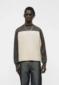 Свитер с цветовыми блоками и технологичной отделкой Calvin Klein, Turbulence