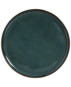 Керамические обеденные тарелки-буферы, набор из 6 шт. Porto Brasil, oceano