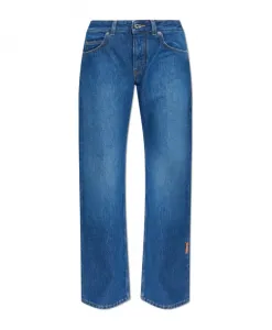 Джинсы прямого кроя Off White, синий