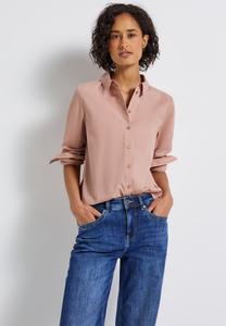 Блуза Street One Button-down blouse, Rosa/Light Pink