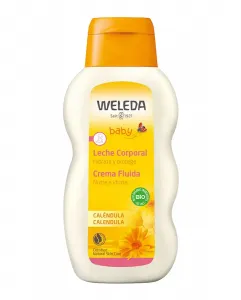 Молочко для тела с календулой Baby Weleda